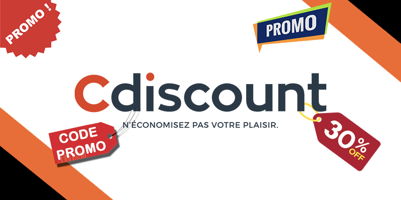 -20% sur tout Cdiscount dès 100€ d'achat !
